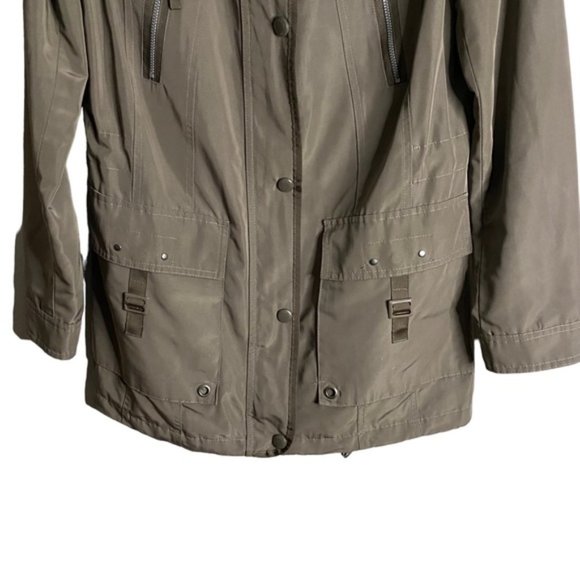 London Fog Unisex Green Full Zip Casual Jacket - Picture 3 of 12